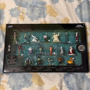 The Nightmare Before Christmas Mini Die-Cast Figure Set - Multicolor